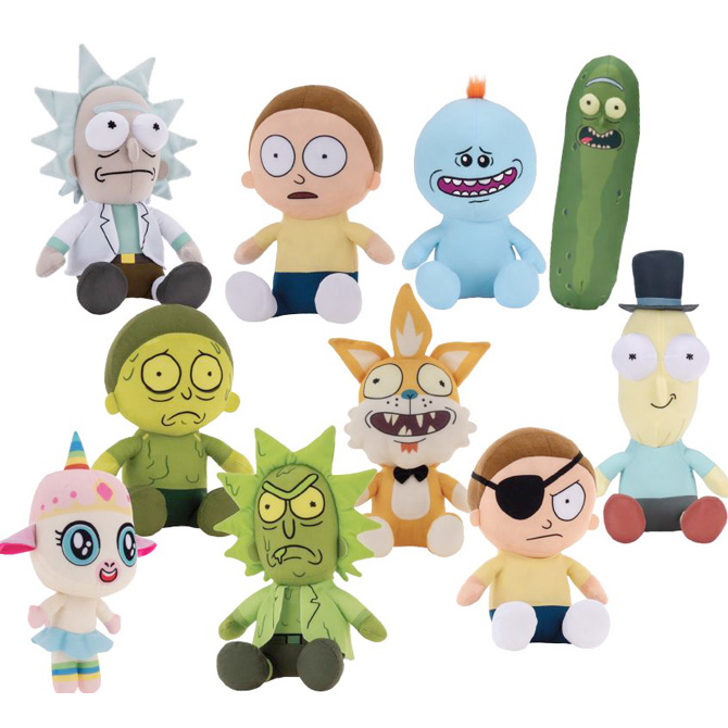 rick and morty plush