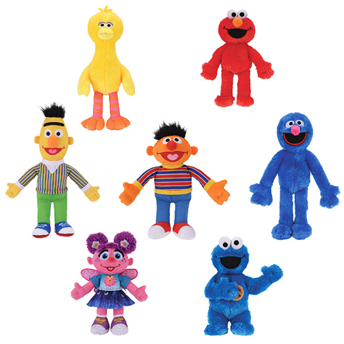 sesame street plush