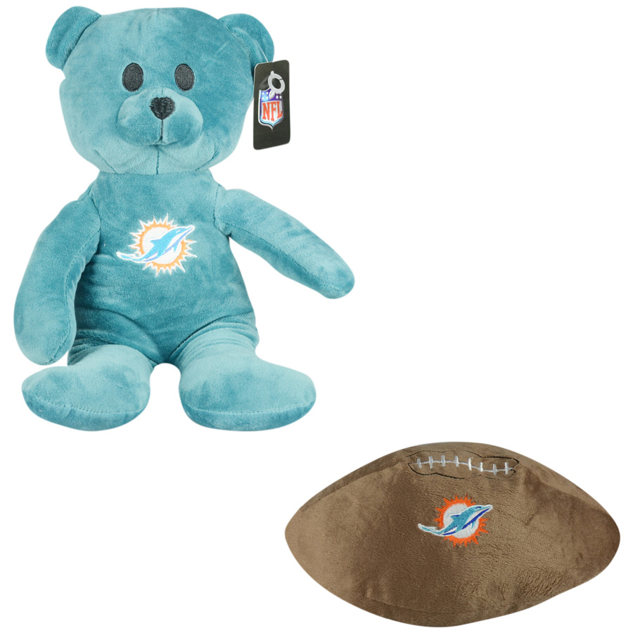 miami dolphins teddy bear