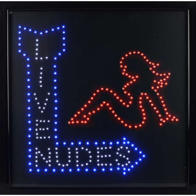 live nudes led sign