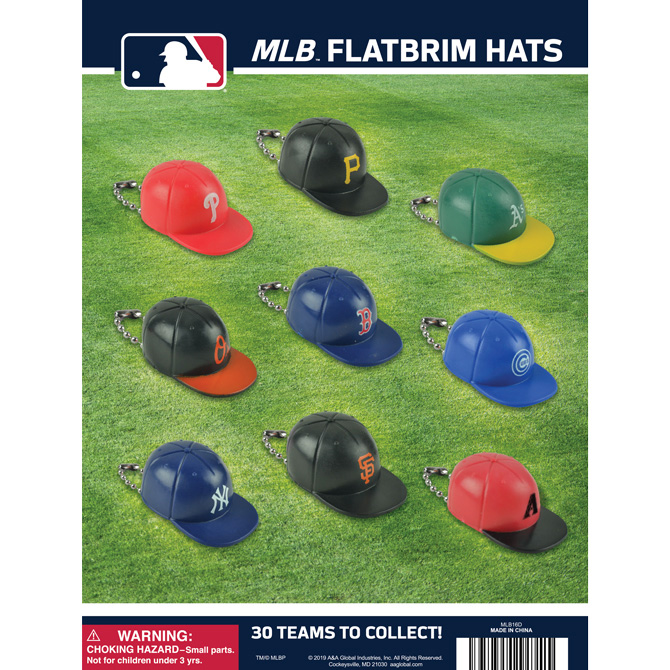 miniature baseball caps