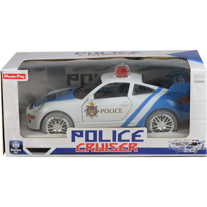 lights and sounds police car