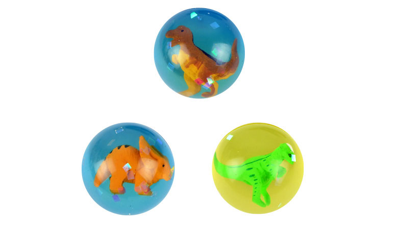 dinosaur bouncy ball