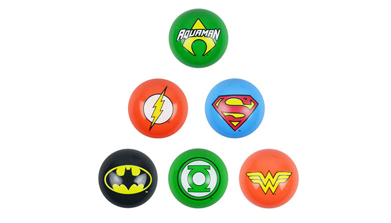 superhero bouncy balls