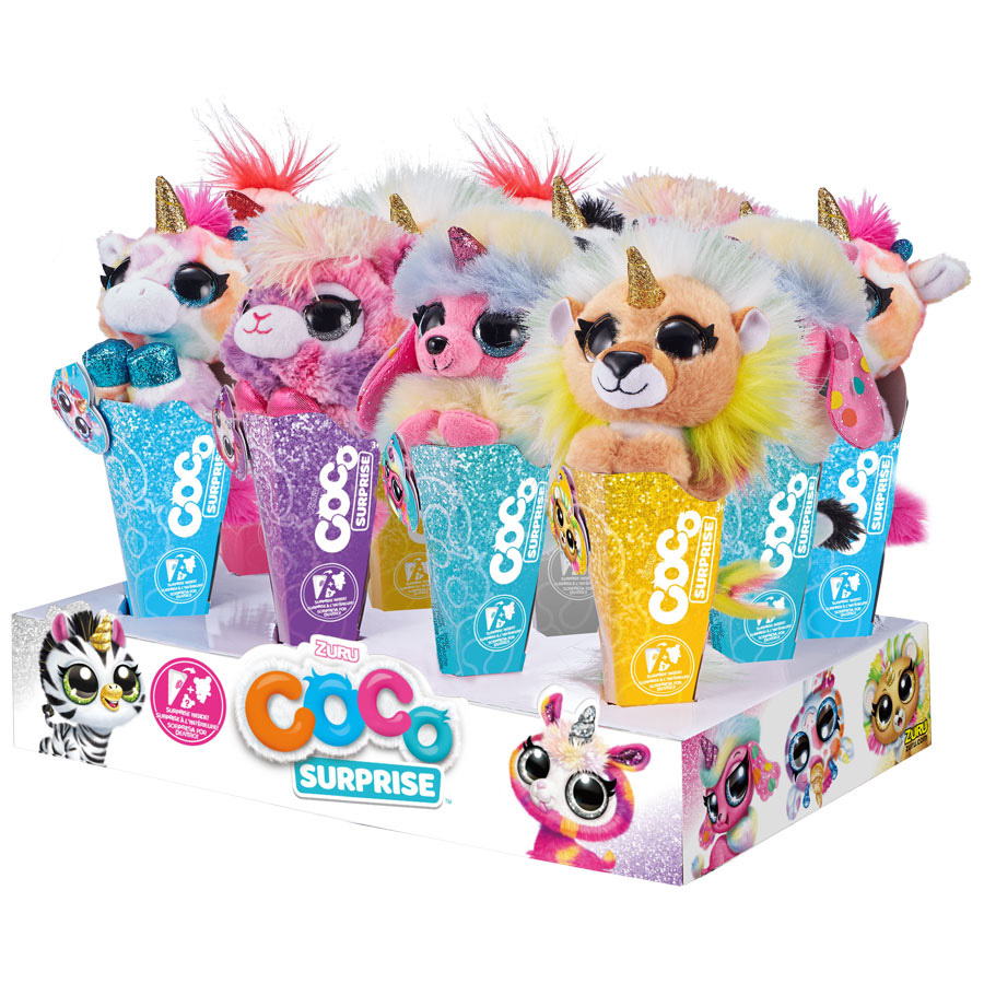 coco scoops plush cones